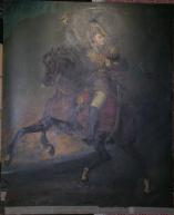 Le Général Habert à cheval, Mairie d'Avallon